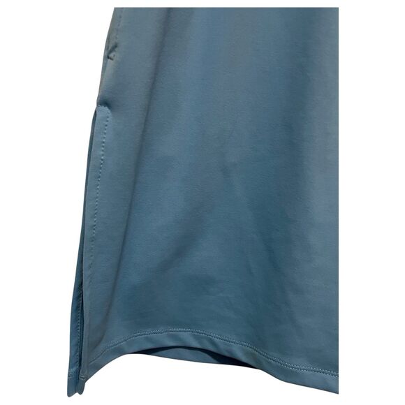 Izod COOL FX MEDIUM Baby Blue Athletic Skort Golf Tennis Knit Polyester Logo - Picture 6 of 10